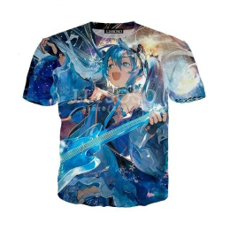 Hatsune Miku T-Shirt 3D