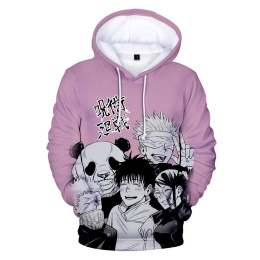 Jujutsu Kaisen Anime College Of Conjuration Cosplay Adult Unisex 3D Printed Hoodie Sweatshirt Pullover