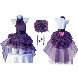 Ayanami Rei Costume Neon Genesis Evangelion/Eva Cosplay Party Dress