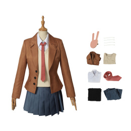 Mai Sakurajima Costume Rascal Does Not Dream Of Bunny Girl Senpai Cosplay School Uniform