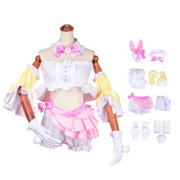 Hatsune Miku Costume Vocaloid Cosplay Spring Clothes Rabbit EarsLolita