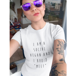 Social Vegan Short-Sleeve Unisex T-Shirt