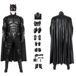 Batman Costume The batman 2021 movie Cosplay Bruce Wayne Full Set