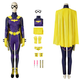 PS5 Batgirl Costume Batman: Gotham Knights Cosplay Barbara Gordon Full Set