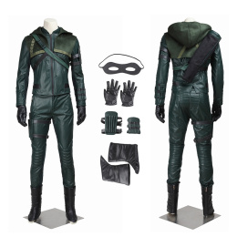 Green Arrow Costume Arrow Season 3 Cosplay Oliver Queen Full Set