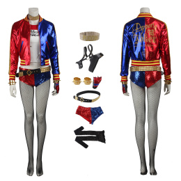 Harley Quinn Costume Suicide Squad Cosplay For Halloween