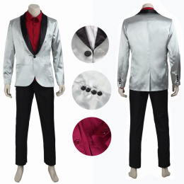 Joker Costume The Suicide Squad Cosplay Full Set Fashion