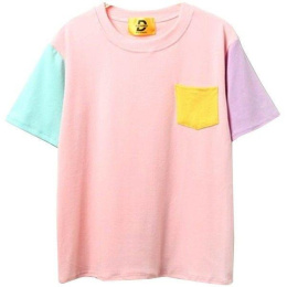 Pastel Patchwork Tee - Cosercos