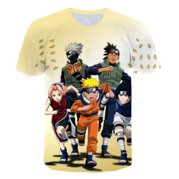 Janpan Anime Kakashi Tshirt Boys Girl 3D T-Shirt Naruto- Movie Sweatsh - Cosercos