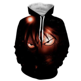 Fairy Tail Jacket - Natsu Dragneel Face Fairy Tail 3D Graphic Cool Hoodie