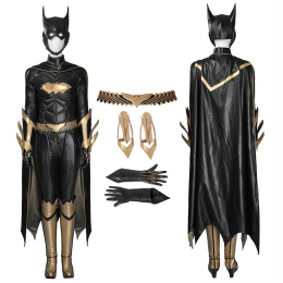 Batgirl Costume Batman: Arkham Knight Cosplay Deluxe Version Full Set Halloween