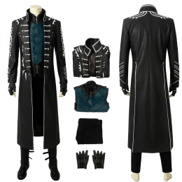Vergil Costume Devil May Cry 5 Cosplay Deluxe Version Full Set