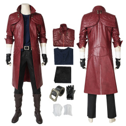 Dante Costume Devil May Cry 5 Cosplay  Full Set