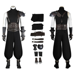 Cloud Strife Costume Final Fantasy VII Rebirth Cosplay Halloween Full Set