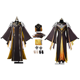 Morax Costume Genshin Impact Cosplay Deluxe Version