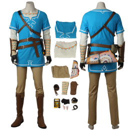 Breath of the Wild Link Costume The Legend of Zelda: Breath of the Wild Cosplay  Full Set