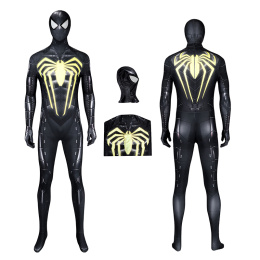 Spider-Man Costume Mar-vel's Spider-Man Cosplay Peter Parker Full Set Anti-Ock Suit