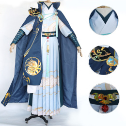 Afei Flying fish embroiding Spring Costume The Tale of Food Cosplay For Christmas