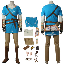 Link Costume The Legend of Zelda: Breath of the Wild Cosplay High Quality Clothes