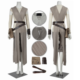 Rey Costume Star wars The Force Awakens Cosplay For Women