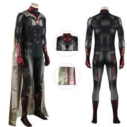 Vision Costume Avengers: Infinity War Cosplay Outfit Full Set