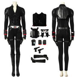 Black Widow Costume Avengers: Endgame Cosplay Natasha Romanoff Fashion Full Set