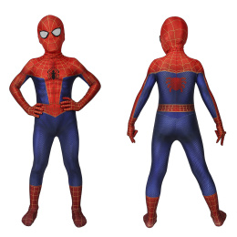 Spider-Man Costume Spider-Man: Into the Spider-Verse Cosplay Peter Parker Jumpsuit For Kids