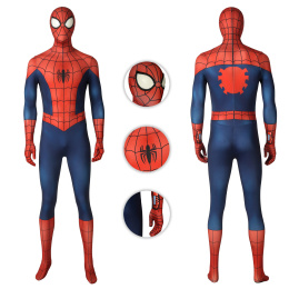 Spider-Man Costume Ultimate Spider-Man Cosplay Peter Parker Full Set