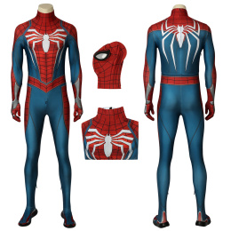 Spider-Man Costume Mar-vel's Spider-Man (PS4) Cosplay Full Set