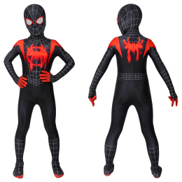 Spider-Man Costume Ultimate Spider-Man Season1 Cosplay Peter Parker Full Set For Kids