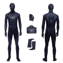 Venom Costume Spider-Man 3 Cosplay Eddie Brock Jumpsuit For Halloween Party Full Set
