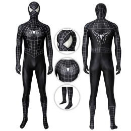 Venom Costume Spider-Man 3 Cosplay Eddie Brock Full Set Custom Made