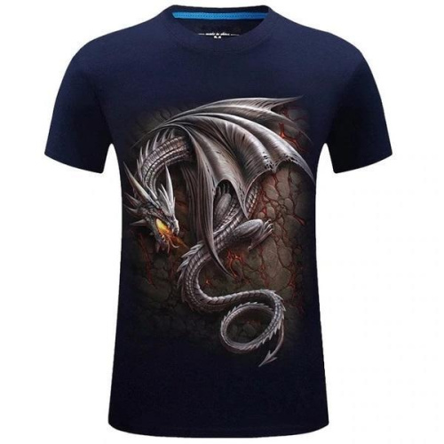 Gray Dragon T-Shirt - Cosercos