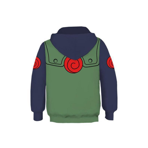 Boys Hoodie Naruto Ninja Outfit 3D Pullover Sweatshirt For Kids - Cosercos