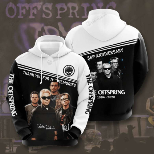 The Offspring 3d All Over Print Hoodie, Zip-Up Hoodie