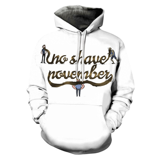 Bearded November 3D Hoodie - Sweatshirt, Hoodie, Pullover