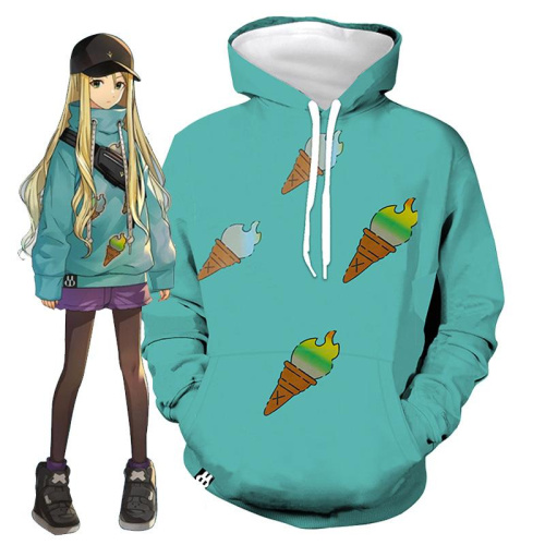 D_Cide Traumerei Anime Cartoon Jessica Clayborn Cosplay Unisex 3D Printed Hoodie Sweatshirt Pullover