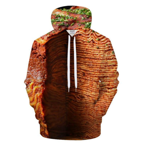 100 Layers Of Lasagna 3D - Sweatshirt, Hoodie, Pullover