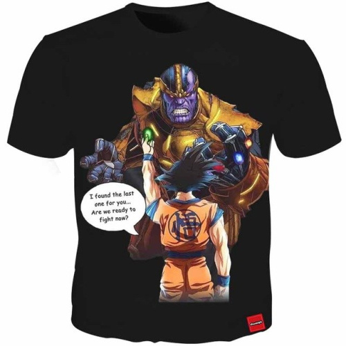 Thanos vs Gogo Fashion T-shirt