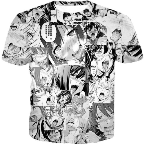 Ahegao T-Shirt Hentai Face