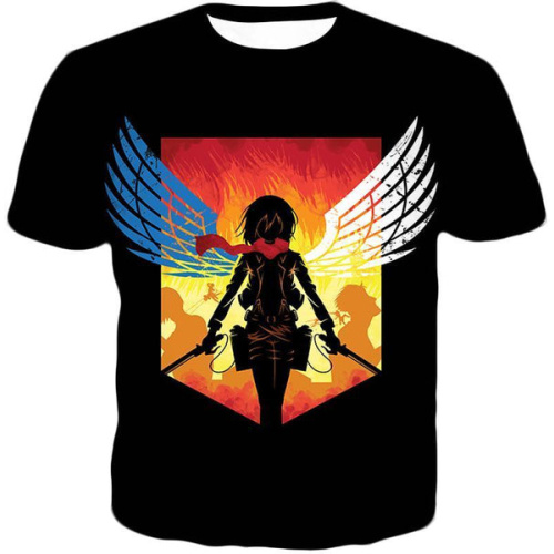 Attack on Titan Eren Yeager Vs Colossus Titan T-Shirt