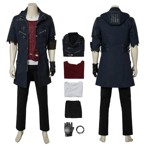 Nero Costume Devil May Cry 5 Cosplay Outfit Full Set