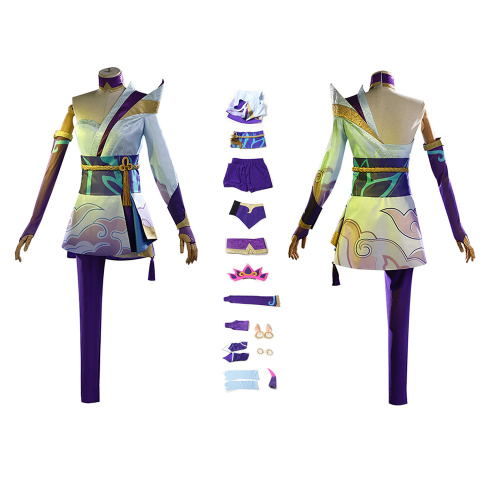 Spirit Blossom Costume League of Legends Cosplay Riven Outfit