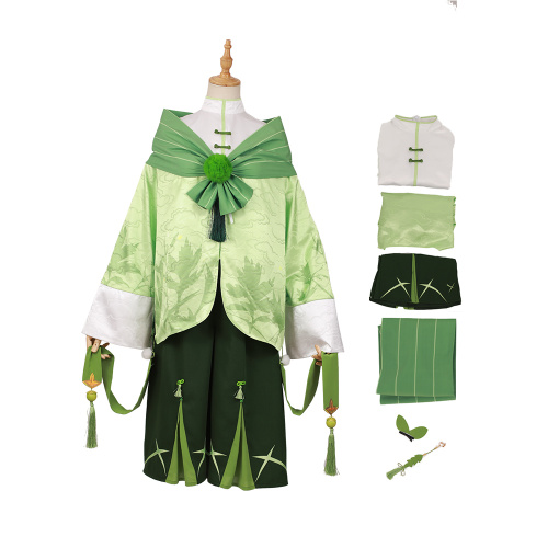 Sweet Green Rice Balls Costume The Tale of Food Cosplay