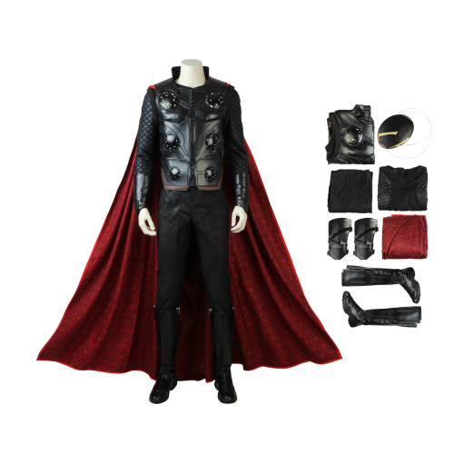 Thor Odinson Costume Avengers: Infinity War Cosplay Halloween Full Set