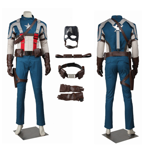Steve Rogers Costume Captain America: The First Avenger Cosplay