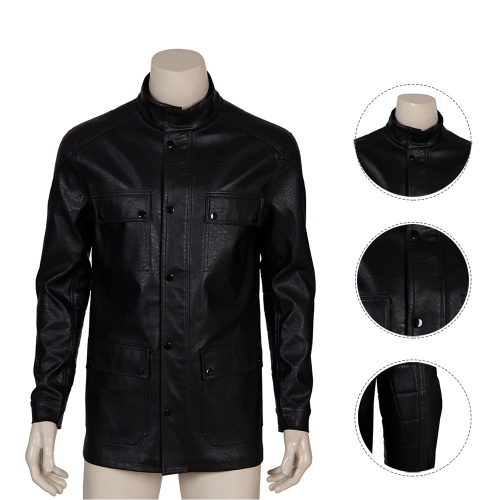T-800 Costume Terminator: Dark Fate Cosplay PU Jacket