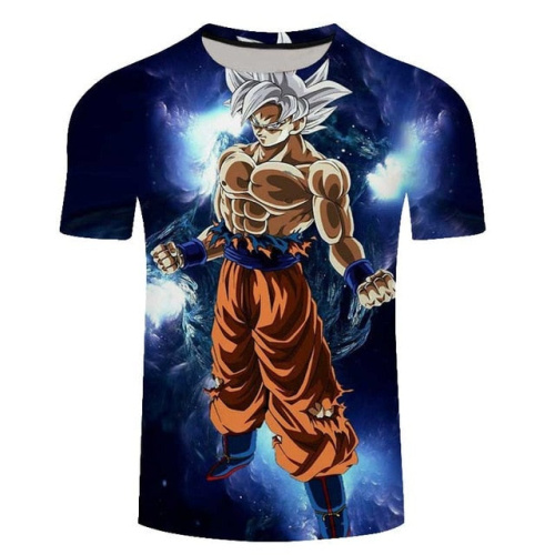 Dragon Ball Super Saiyan 3D Fashion T-Shirt
