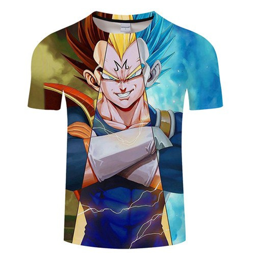 Dragon Ball Super Saiyan Transform 3D T-Shirt