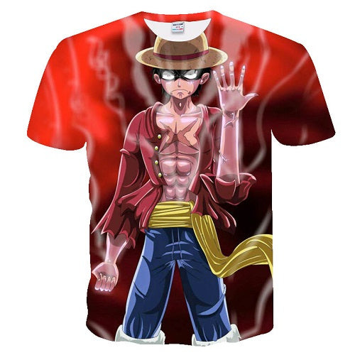 One piece 3D T-shirt Cosplay
